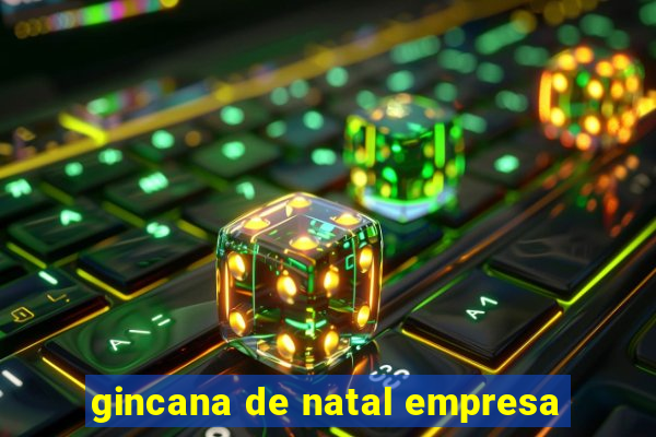 gincana de natal empresa